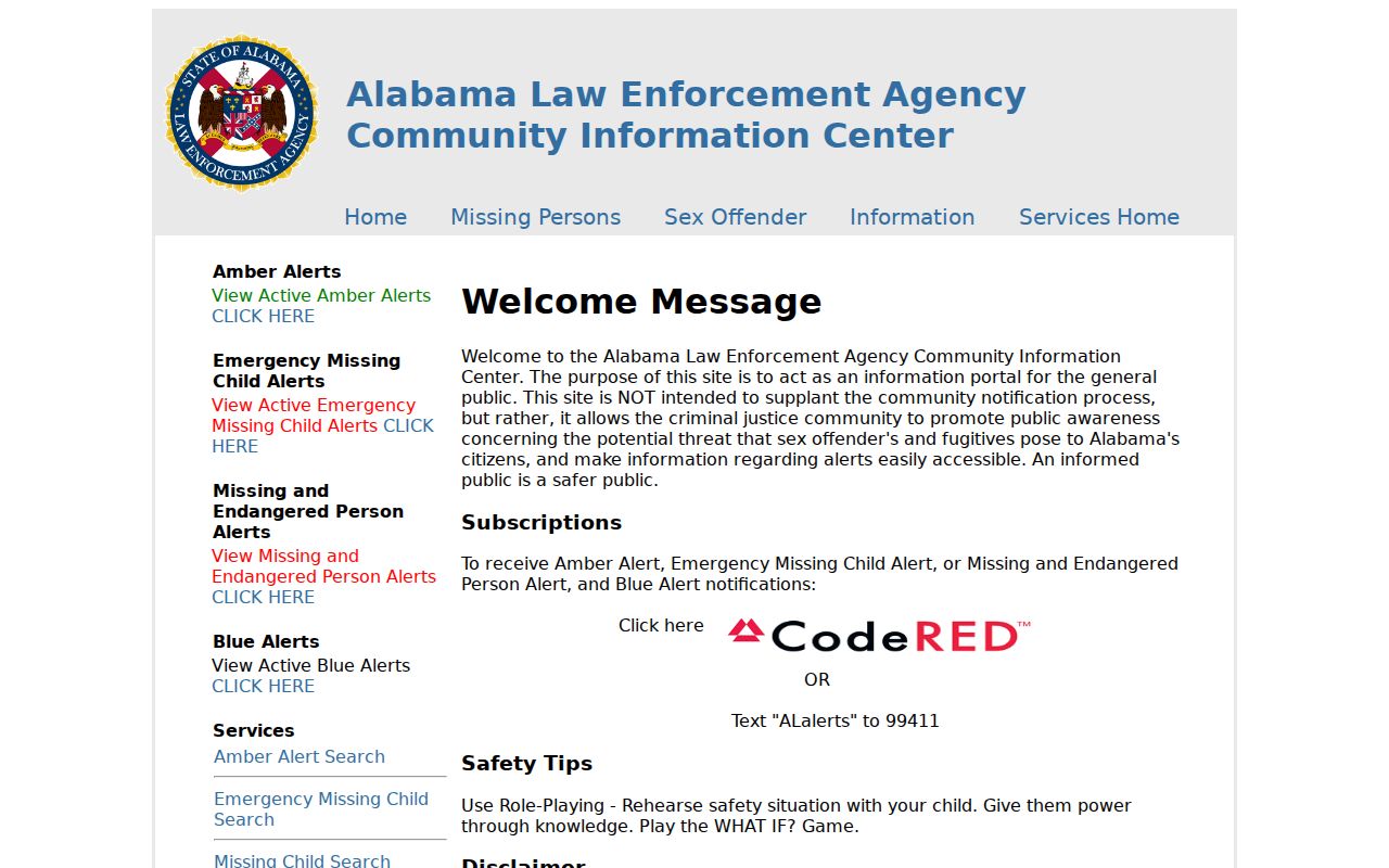 Washington County arrest records and court charges ALEA community portal