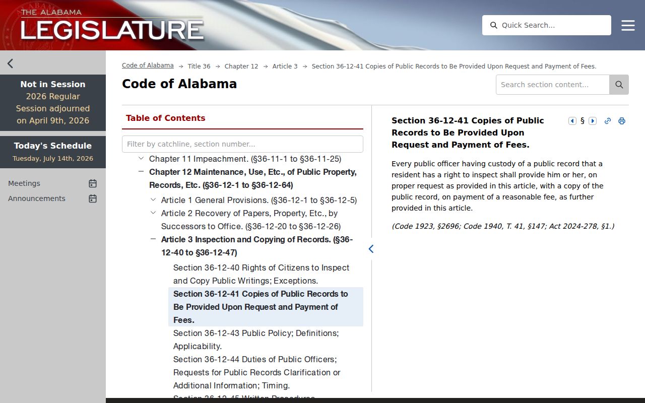 Washington County court records Alabama copy law