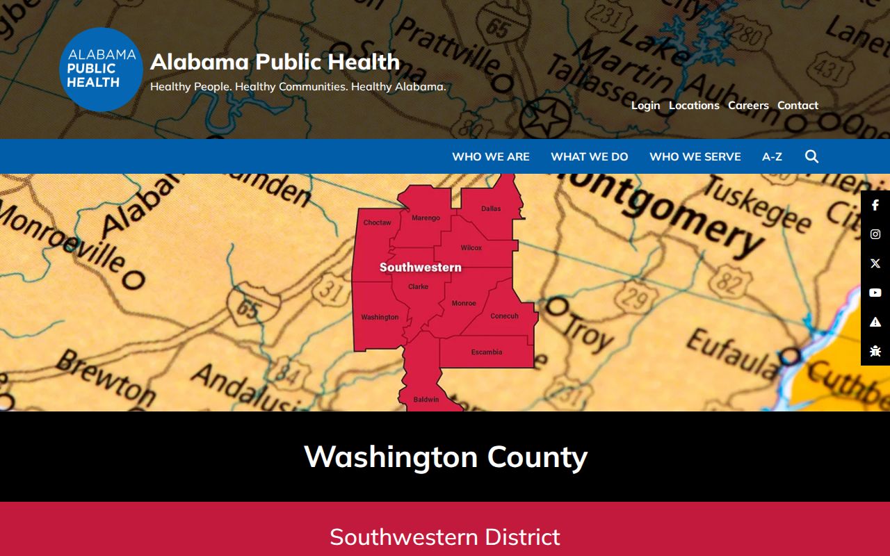Washington County marriage and divorce records health department vital records